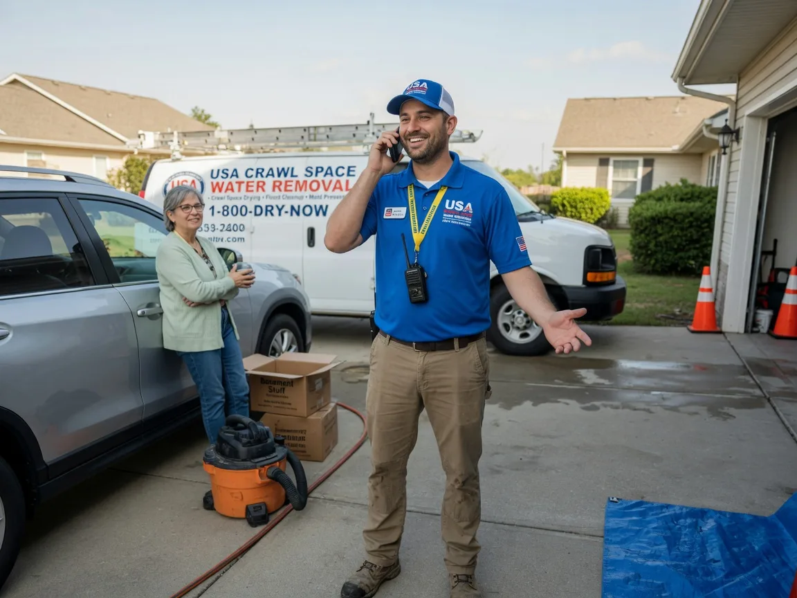 Crawl Space Water Removal New Douglas, IL FAQs